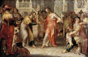 1C ^ Joachim Wtewael - The Tribute Money